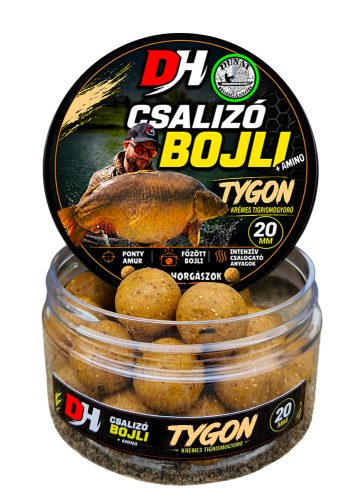 CSALIZÓ BOJLI - KRÉMES TIGRISMOGYORÓ 20mm