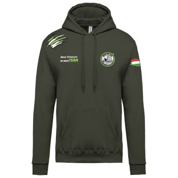   Dunai Horgászok & DH Baits Team pulóver - MILITARY GREEN - L