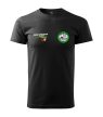 Dunai Horgászok & DH Baits SQUAD póló - FEKETE - 2XL