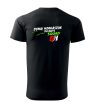 Dunai Horgászok & DH Baits SQUAD póló - FEKETE - 3XL