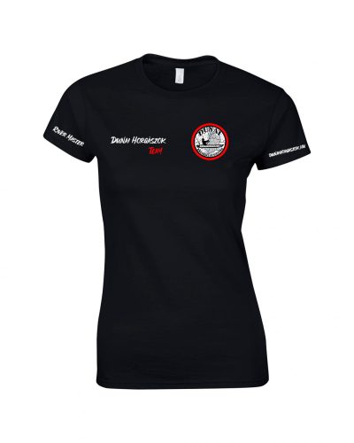 DH Team női póló – Fekete