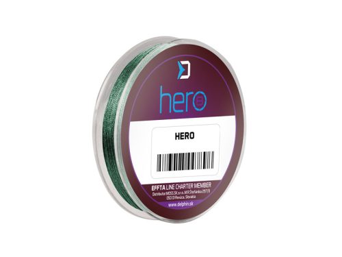 Delphin HERO 8 / zöld 0,12mm 8,2kg 15m